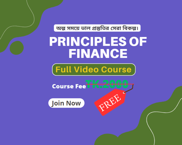 Principles of Finance